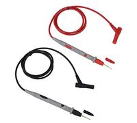 Ultra sharp Probe Test Lead cavo affidabile Values 1000V 20un Probe Leads | Test Leads perno per Digital Multimeter,Silicone,1000V,20A,Compatibile 1000V 20A,Ampio utilizzo Ultra-sharp