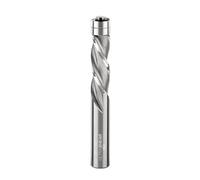 Ultra-Shear Solid Carbide Flush Trim Router Bits, 0.5 "CD, 0.5" SH, 1-0.5" CL, 3FL, taglio verso il basso, punta a spirale prodotta negli Stati Uniti, doppio cuscinetto per modello e modello