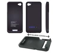 Ultra Slim Custodia con Batteria per iPhone 4 4S da 1900 mAh