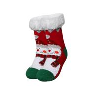 Ultra-Soft Christmas Knit Wool Socks,Calze Termiche Donna,Calzini Invernali Termici Colorati, Calzini Invernali Vintage Spessi,Winter Indoor Non Slip Fluffy Thermal Cozy Christmas Socks for Women-F