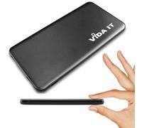 Ultra Sottile Caricatore da Viaggio Carica Batteria Esterna Portatile con Cavo