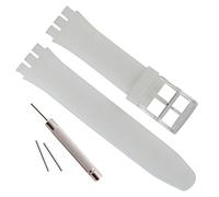 Ultra-sottile ricambio 16 mm in silicone orologio da polso Watch Band (16 mm, Translucence)