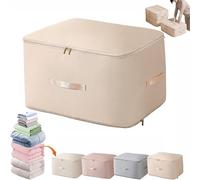 Ultra Space Saving Self Compression Organizer,Self Compression Bag,Self Compression Packing Cubes,Expandable Packing Organizers, Heavy Duty Moving Bags, Storage Tote for Space Saving (apricot,XL)