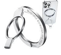 Ultra-Thin Ring, Foldable Phone Mount, Magnetic Desk Accessory, Quick Vlogging Camera Video Tool, Portable Workout Gym Travel Companion, Mobile Gear for Men, Women, Car