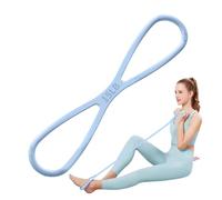 Ultra Toner Figure 8, fascia di resistenza, ideale per stretching, esercizio, fitness, yoga, di resistenza, terapia, palestra o attrezzi da allenamento a casa (più leggero, 50 x 10 x 1 cm