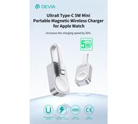 Ultra8 Caricatore Wireless Magnetico Portatile Type-C da 5W per Apple Watch
