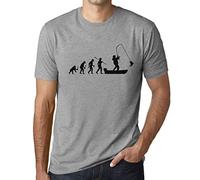 Ultrabasic - Uomo Grafico Design Maglietta Evoluzione del Peschereccio Stampate