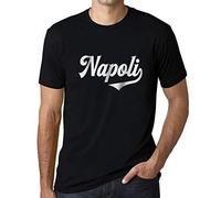 Ultrabasic - Uomo Grafico Design Maglietta Napoli Stampato Lettere