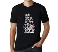 Ultrabasic - Uomo Maglietta Tee Shirt Think Outside The Box