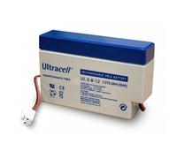 Ultracell UL0.8-12: batteria al piombo impermeabile 12 V 0,8 AH: 96x25x62 mm