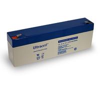 Ultracell UL2.4-12 Batteria al piombo 12V 2.4Ah 2,4Ah corrente di scarica 30A