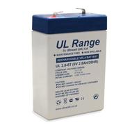 Batteria al piombo impermeabile UL2.8-6 Ultracell 6v 2.8ah
