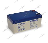 Ultracell UL3.4-12: batteria al piombo impermeabile 12 V 3,4 AH: 134x67x60,50 mm
