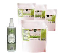 UltraClean Classic Polvere Per Pulizia Tappeti, 4 x 500 g, 250 ml Spray Macchie
