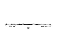 Ultraflex Cavo Comando C2 Da 19 Pollice 30121Q