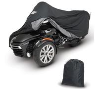 UltraGard CanAm Spyder F3-T/LTD - Copertura completa con rivestimento per parabrezza e scudo termico per scarico, rivestimento in poliuretano resistente, logo riflettente, accesso antenna, orlo