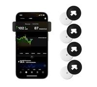 Ultrahuman M1 | Monitoraggio intelligente della glicemia tramite app | Ottimizza la tua dieta | Monitoraggio continuo della glicemia, sensori avanzati Freestyle Libre 2 Plus CGM (4 sensore)