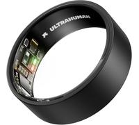 ULTRAHUMAN Ring AIR Smart Ring: Sonno, HRV e Stress, Zero Abbonamenti | 2,4 g, resistenza all'acqua 100 m, monitoraggio recupero e fitness, ciclo e ovulazione, app gratis a vita (Taglia 14)