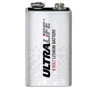 Ultralife 9VLJP U9VL-J-P 6LR61 Batteria da 9 V Litio 1200 mAh 9 V 1 pz.