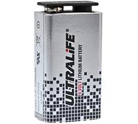 Ultralife Batteria al litio U9VL 9 Volt 6AM6 9,0 Volt 1200 mAh - 1 pezzo