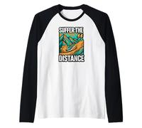 Ultramarathon Trail Running Suffer The Distance Maglia con Maniche Raglan