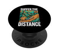 Ultramarathon Trail Running Suffer The Distance PopSockets PopGrip Adesivo