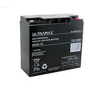 Ultramax NP22-12, 12 V 22 Ah Sealed Lead Acid - AGM - VRLA Battery