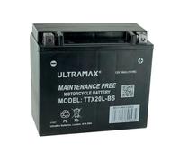 UltraMax TTX20L-BS, batteria per moto da 12 V 18 AH (simile a Yuasa YTX20L-BS) 210 CCA