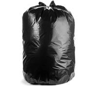 Ultrasac UL-39586BK - Sacchetti per la spazzatura resistenti, 150-60 litri, 6 mille, 99,1 x 147,3 cm, confezione da 15, per imprenditori, edilizia e industria, colore: nero