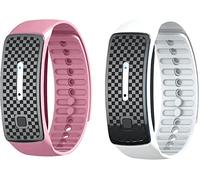 Ultrasonic Body Shape Wristband,Lymph Drainage Magnetic Bracelet, Magnetic Lymph Detox Drainage Bracelet for All Men and Women (White+pink)