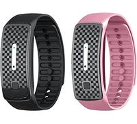 Ultrasonic Body Shape Wristband,Lymph Drainage Magnetic Bracelet, Magnetic Lymph Detox Drainage Bracelet for All Men and Women (Black+pink)