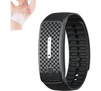 Ultrasonic Body Shape Wristband,Lymph Drainage Magnetic Bracelet, Magnetic Lymph Detox Drainage Bracelet for All Men and Women (Black)
