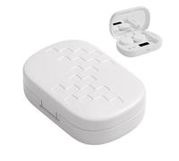 Ultrasonic Lens Cleaner, Soft Len Daily Care Device, 3.86x2.6in Cleaning Modalità Macchina, Ricaricabile Portatile Cleaning, Intelligent Soak Case for Adults, Family, Friends
