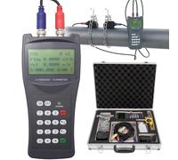 Ultrasonic Liquid Flowmeter TDS-100H Handheld Digital Flow Meter S1/M2/TL-1 Transducer Handheld Ultrasonic Flow Meter Portable Flowmeters(M2)