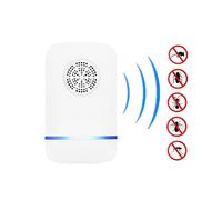Ultrasonic Pest Repeller 4-Pack, Indoor Electronic Insect & Rodent Repellent for Ants, Spiders, Cockroaches, Mosquitoes