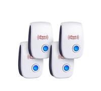 Ultrasonic Pest Repeller, 4 Pack Plug in Electronic Pest Repeller, Mouse and Rat Repeller, Pest Control Insect and Spider Repellent Mice Repellent