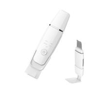 Ultrasonic Skin Spatula, Facial Scrubber Spatula, 1.83x7.48x2.91 Inch 4 Modes, Skin Lifting Function, Pore Extractor Tool for Cleansing, Anti-Aging