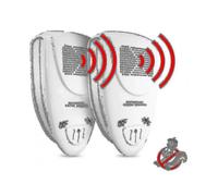 Ultrasonic Squirrel Repeller Pack Of 2 - Get Rid Of Squirrels In 72 Hours EHF