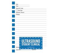 Ultrasound Student Clinical Log Book: Pocket-sized 4x6 Inches | Compact Clinical Log for Recording Sonography Training & Practice Cases | 100 Pages