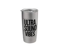 Ultrasound Tech Scheletro Sonografo Umorismo Bicchiere termico in acciaio inox doppia parete