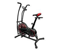 Ultrasport Air Bike, con sistema di freno a nastro silenzioso per l'allenamento della potenza, grande ruota eolica per la resistenza dell'aria, con manubrio mobile per l'allenamento delle braccia