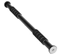 Ultrasport Barra trazioni a 2 vie, regolabile individualmente per una lunghezza di 66,5-93 cm, in robusto acciaio, caricabile a 100 kg, per allenamento efficace muscolatura parte superiore del corpo