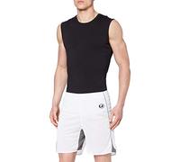 Ultrasport Big Fun Pantaloncini in Microfibra da Uomo, Bianco, XL