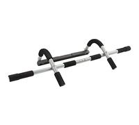Ultrasport Door Rack, Ultra Sport Allenamento della Parte Superiore del Corpo 4 in 1 Esercizi/Barra per trazioni per Porte-Argento Unisex-Adult, Grigio e Nero