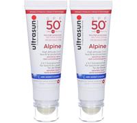 Ultrasun Alpine Spf 50+ High Altitude 2 In 1 Face & Lip Protection 2x2
