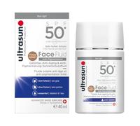 Ultrasun Face Fluid Tinted Anti Pigmentation SPF50+, Fluido di protezione solare anti-invecchiamento e anti-pigmentazione