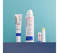 Ultrasun Kit solari: crema e spray SPF50, stick labbra SPF30