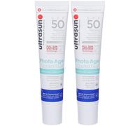 Ultrasun Photo Age Control Fluid Spf 50 Sensitive Skin 2x40 ml