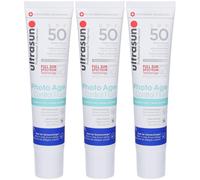 Ultrasun Photo Age Control Fluid Spf 50 Sensitive Skin 3x40 ml