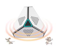 ultrasuoni per ratti, 2024 Repellente per Pipistrello, Ultrasuoni Scoiattolo e scarafaggio, 360° con Luce LED, Repellente Ultrasuoni per Topi Plug-in Scarafaggi Anti Parassiti per Giardino